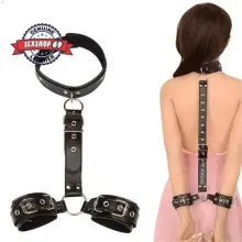  FETISH COLLARIN CON ESPOSAS REGULABLE AGOTADO 