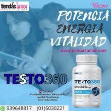 TESTO 360 POTENCIA NATURAL