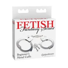  FETISH ESPOSAS DE METAL PLATEADO