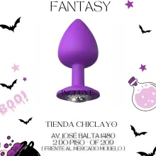 CONSOLADOR FANTASY PEQUEÑA GEMA PURPURA