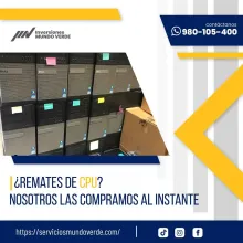 TIENES CPU LO COMPRAMOS 