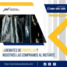 TIENES PANTALLAS LO COMPRAMOS 