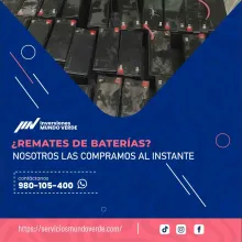 TIENES BATERIAS EN DESUSO LO COMPRAMOS 