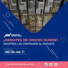 TIENES DISCOS DUROS ANTIGUOS LO COMPRAMOS 