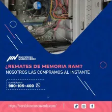 TIENES MEMORIAS RAM QUE NO USAS LO COMPRAMOS 