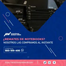 TIENES NOTEBOOKS LO COMPRAMOS 