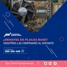 TIENES PLACAS MAINBOARD LO COMPRAMOS 