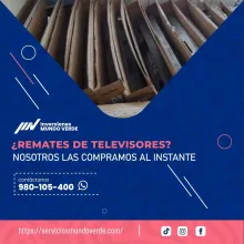 TIENES TELEVISORES LO COMPRAMOS 