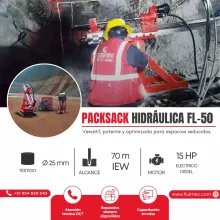PACKSACK HIDRÁULICA FL50 equipo para mineria 
