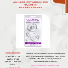 ANILLOS RETARDANTES CLASSIX TRANSPARENTE
