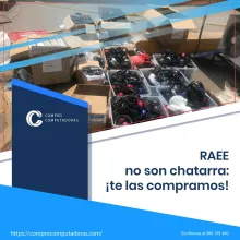 Recogemos y compramos computadoras viejas