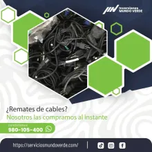 TIENES CABLES ELECTRICOS EN DESUSO LO COMPRAMOS 