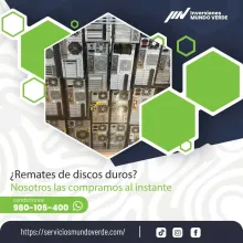 TIENES DISCOS DUROS ANTIGUOS LO COMPRAMOS 