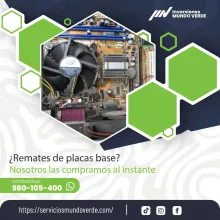 TIENES PLACAS MAINBOARD LO COMPRAMOS 