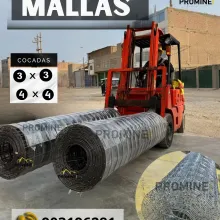 MALLAS ELECTROSOLDADA - PARA SOPORTE EN MINA 