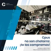  Renovaste equipos Vende los antiguos