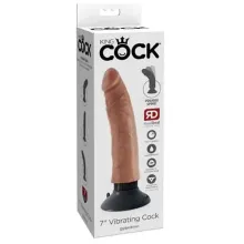  VIBRADOR XTREME KING COCK 7 BRONCEADO