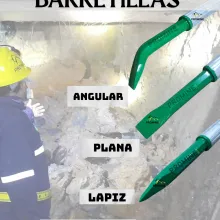 BARRETILLAS DE ALUMINIO - LIGERAS PARA MINERÍA 