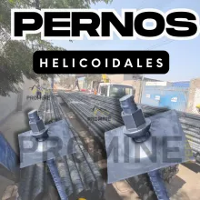 PERNOS DE HELICOIDAL - PARA ANCLAJE EN MINA 