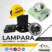 Lámpara Minera Inalambrico