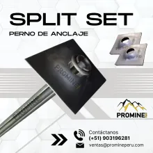 SPLIT SET - SOPORTE EN MINA EN SOCAVÓN 