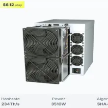 Bitmain Antminer S21 Pro 234Th SHA256 BTC Asic Miner 500USD