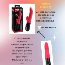 VIBRADOR RABBITS PUNTO G DIDI TURBO THRUSTER