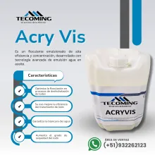 ACRY VIS FLOCULANTE EMULSIÓN DE ALTA EFICIENCIA 