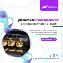 TIENES TRANSFORMADORES LO COMPRAMOS 