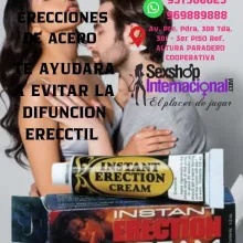 INSTANT ERECTION CREAM POTENCIADOR 100 EFECTIVO 