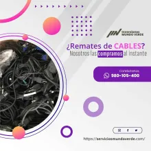 TIENES CABLES ELECTRICOS EN DESUSO LO COMPRAMOS 
