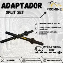 Adaptador de Split Set para Anclaje en Minería
