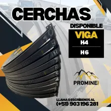Cimbra para Conformado de Viga H en Minería 