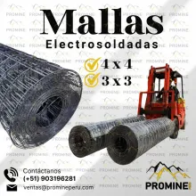 Malla Electrosoldada para Refuerzo de Túneles Mina 