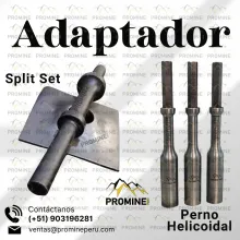 Adaptador de Split Set para Anclaje Subterráneo