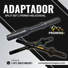 ADAPTADOR SPLIT SET - PERNO HELICOIDAL 