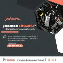 TIENES CARGADORES LO COMPRAMOS 