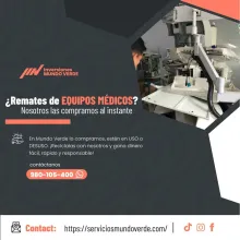 TIENES EQUIPOS MEDICOS LO COMPRAMOS 