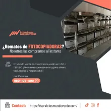 TIENES FOTOCOPIADORAS LO COMPRAMOS 