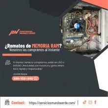 TIENES MEMORIAS RAM QUE NO USAS LO COMPRAMOS 