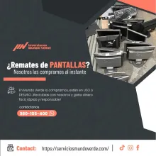 TIENES PANTALLAS LO COMPRAMOS 