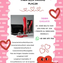 VIBRADOR FANTASÍA PARA ELLA MAXIMO PLACER