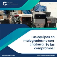 Vende tu computadora en desuso Nosotros la valoramos