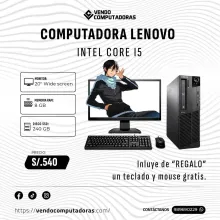  LENOVO BUENA BONITA Y BARATA