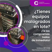 Vendemos tu PC vieja al instante 