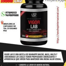 Suplemento natural vigor lab -MEJORA TU POTENCIA SEXUAL