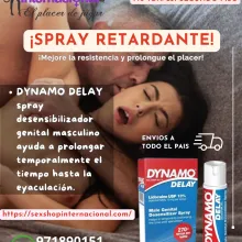 PROBLEMAS EN LA INTIMIDAD DINAMO DELAY SPRAY RETARDANTE 
