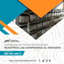 TIENES FOTOCOPIADORAS LO COMPRAMOS 
