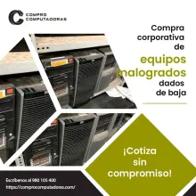  Varias computadoras sin uso Compramos por lote