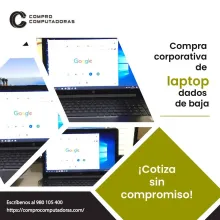 Compra de computadoras por unidad o por lote